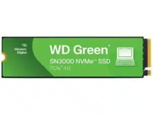 Western Digital WDS100T4G0E-00CPS0SSD WD Green SN3000 SSD, 1 TB, M.2, PCIe Gen4 x4, 5000 MB/s