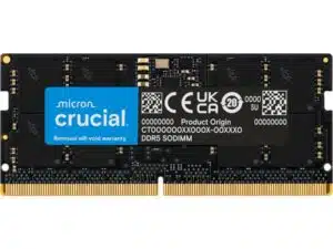 Crucial CT16G56C46S5 SO-DIMM, 1x 16GB, DDR5, 5600 Mhz, CL46, 1.1v