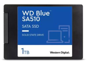 Western Digital WDS100T3B0A-00AXR0 WD BLUE SSD SA510, 1TB, SATA 3, 510 MB/s, 3D V-NAND TLC