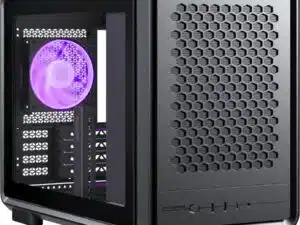 Cooler Master MF400M-KHNN-S00 MasterFrame 400 Mesh Black, mATX, USB 3.2 Type-C, Window, Black