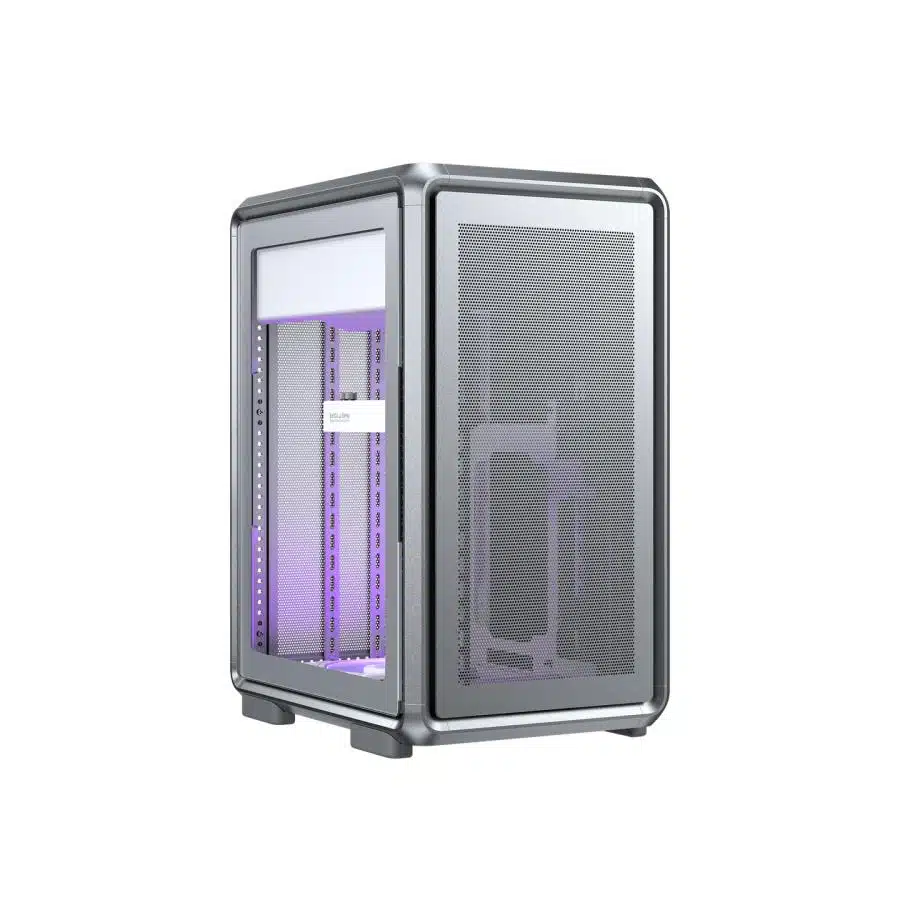 Cooler Master MF400M-SHNN-S00 MasterFrame 400 Mesh Silver, mATX, USB 3.2 Gen 2x2 Type-C, Window 1 Cooler Master MF400M-SHNN-S00 MasterFrame 400 Mesh Silver, mATX, USB 3.2 Gen 2x2 Type-C, Window