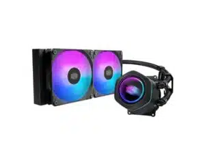Cooler Master MLX-D24M-A18PA-R1 MasterLiquid Core Nex 240 ARGB Liquid-Cooler, 2x 120mm, Black