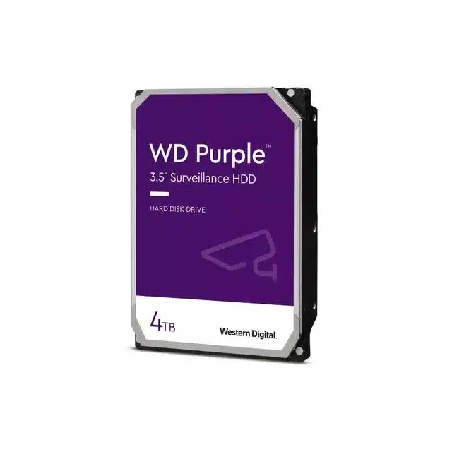 Western Digital WD44PURZ WD Purple Surveillance HDD, 4TB, 3.5", SATA3, 256 MB 1 Western Digital WD44PURZ WD Purple Surveillance HDD, 4TB, 3.5", SATA3, 256 MB