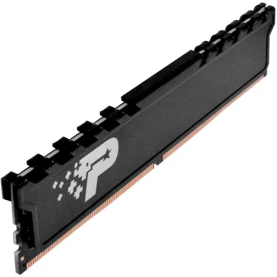 Patriot PSP416G3200H1 Signature Line Premium DIMM, 1x 16GB, DDR4, 3200 Mhz, CL22, 1.2v, Black HS 2 Patriot PSP416G3200H1 Signature Line Premium DIMM, 1x 16GB, DDR4, 3200 Mhz, CL22, 1.2v, Black HS - Afbeelding 2