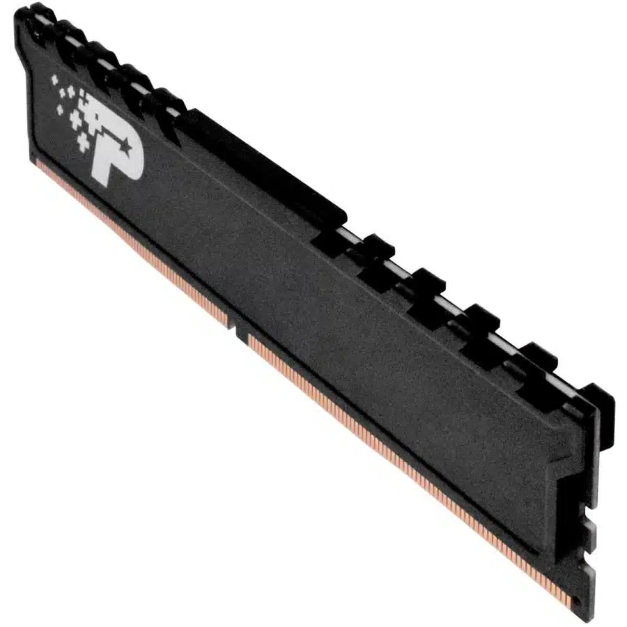 Patriot PSP416G3200H1 Signature Line Premium DIMM, 1x 16GB, DDR4, 3200 Mhz, CL22, 1.2v, Black HS 3 Patriot PSP416G3200H1 Signature Line Premium DIMM, 1x 16GB, DDR4, 3200 Mhz, CL22, 1.2v, Black HS - Afbeelding 3
