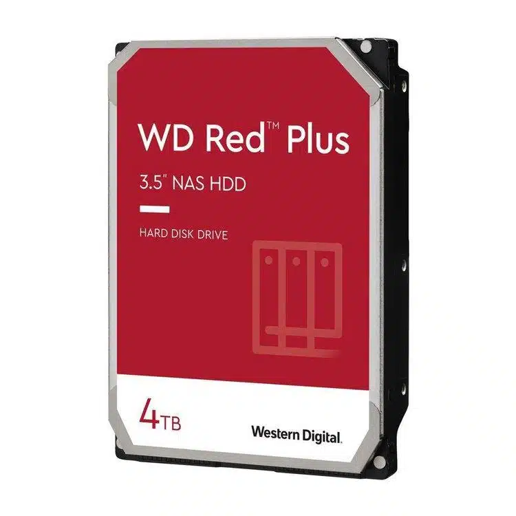 Western Digital WD40EFZZ Red Plus NAS HDD, 4TB, 3.5", 5400 RPM, 128 MB 1 Western Digital WD40EFZZ Red Plus NAS HDD, 4TB, 3.5", 5400 RPM, 128 MB