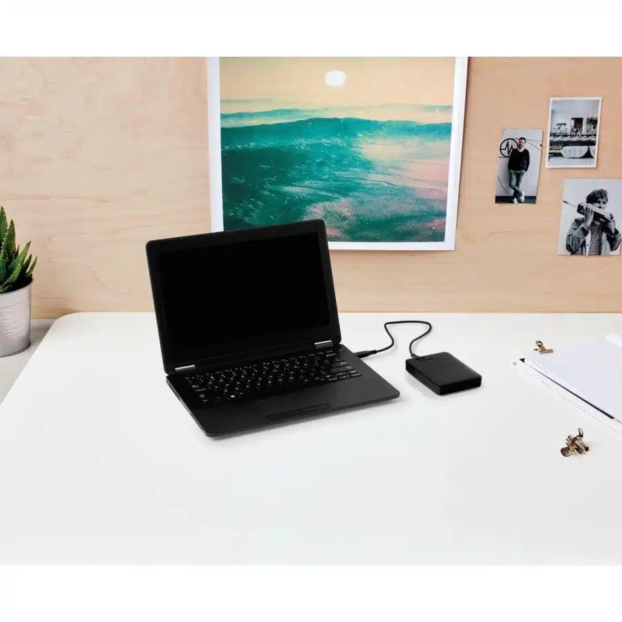 Western Digital WDBG8A0060BBK-W Elements Portable SE External HDD, 6 TB, USB 3.0 5 Western Digital WDBG8A0060BBK-W Elements Portable SE External HDD, 6 TB, USB 3.0 - Afbeelding 5