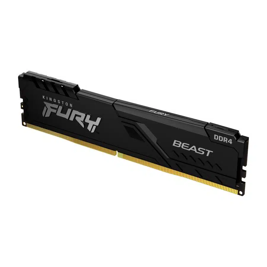 Kingston KF436C17BB/8 Technology FURY Beast DIMM, 1x 8 GB, DDR4, 3600 Mhz, CL17, Black 3 Kingston KF436C17BB/8 Technology FURY Beast DIMM, 1x 8 GB, DDR4, 3600 Mhz, CL17, Black - Afbeelding 3