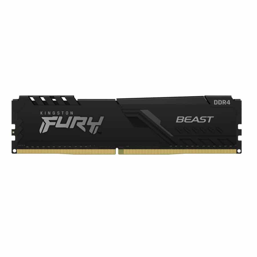 Kingston KF436C17BBK2/16 Technology FURY Beast DIMM Kit, 2 x 8 GB,16GB, DDR4, 3600 Mhz, CL17, HS 3 Kingston KF436C17BBK2/16 Technology FURY Beast DIMM Kit, 2 x 8 GB,16GB, DDR4, 3600 Mhz, CL17, HS - Afbeelding 3