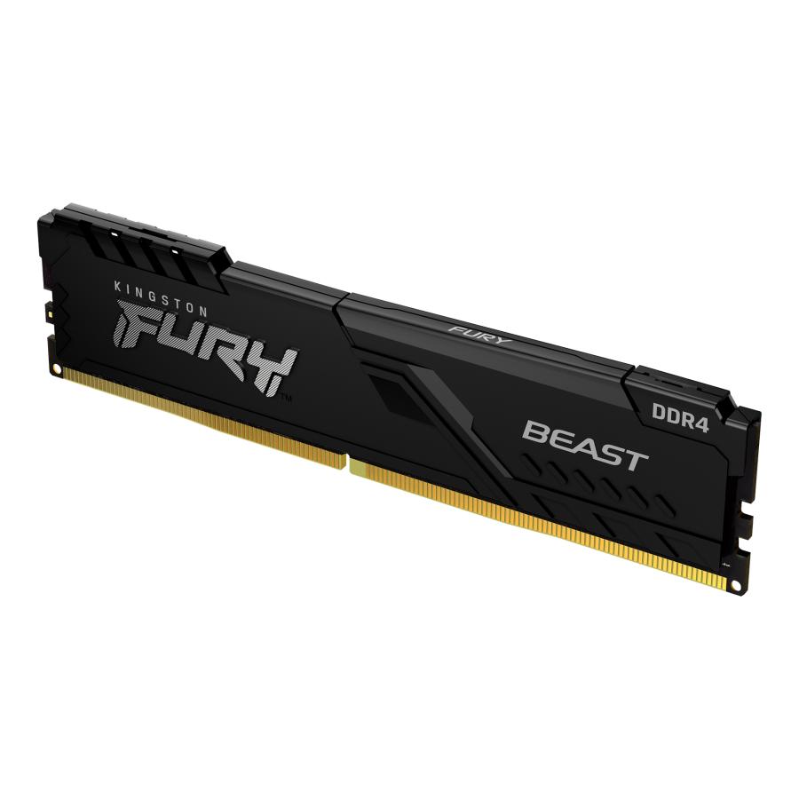 Kingston KF436C17BBK2/16 Technology FURY Beast DIMM Kit, 2 x 8 GB,16GB, DDR4, 3600 Mhz, CL17, HS 5 Kingston KF436C17BBK2/16 Technology FURY Beast DIMM Kit, 2 x 8 GB,16GB, DDR4, 3600 Mhz, CL17, HS - Afbeelding 5