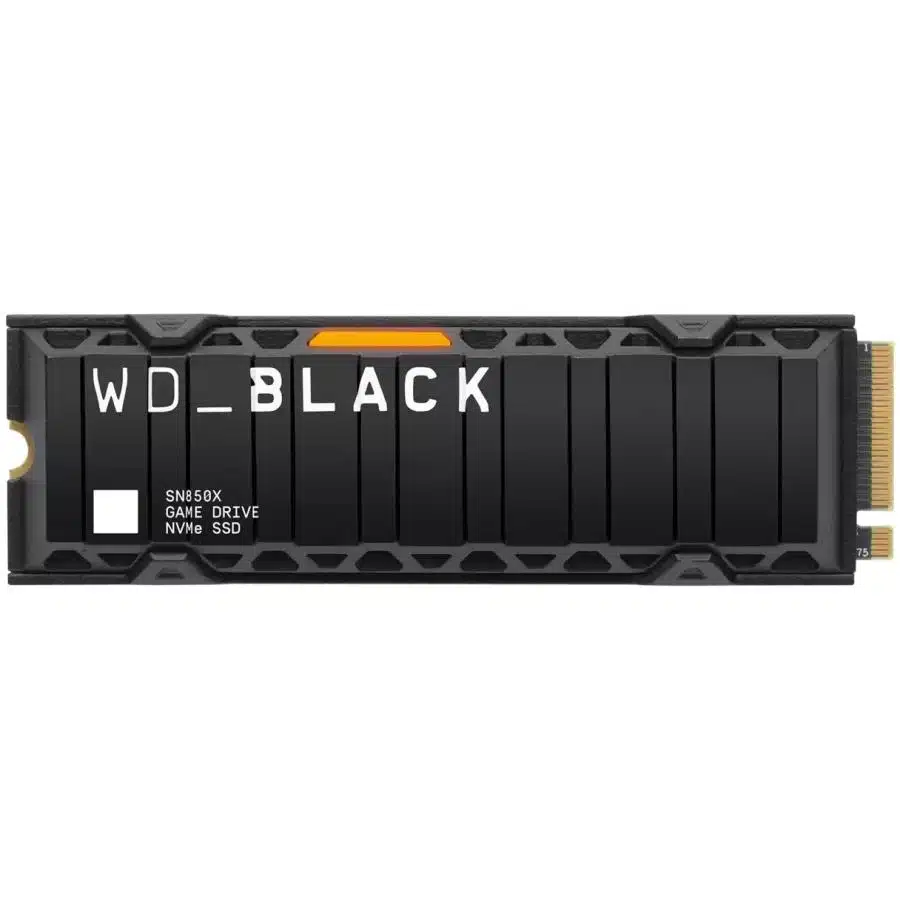Western Digital WDS100T2XHE-00BCA0 WD SN850X SSD, 1TB, M.2 NVME, 7300 MB/s, 1100K IOPS, Heatsink 1 Western Digital WDS100T2XHE-00BCA0 WD SN850X SSD, 1TB, M.2 NVME, 7300 MB/s, 1100K IOPS, Heatsink