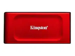Kingston SXS1000R/1000G XS1000 Red External SSD, 1 TB, USB Type-C/ USB 3.2 Gen 2, 1050 MB/s, Red