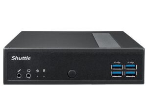 Barebones 55 Shuttle PEB-DL40N101 DL40N XPC Slim Barebone, Intel N150, 1x DDR5-4800,HDMI 2.0,DP 1.4