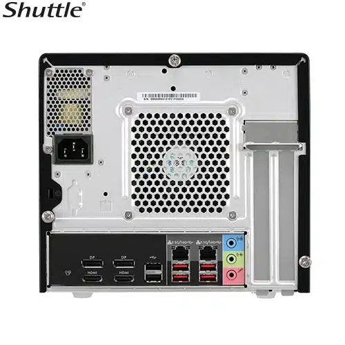 Shuttle PCB-SB860R811 SB860R8 XPC Cube Barebone, S-1851,Intel B860, 4x DDR5, Xe Graphics,500W, black 4 Shuttle PCB-SB860R811 SB860R8 XPC Cube Barebone, S-1851,Intel B860, 4x DDR5, Xe Graphics,500W, black - Afbeelding 4