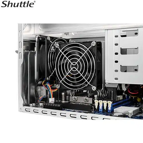 Shuttle PCB-SB860R811 SB860R8 XPC Cube Barebone, S-1851,Intel B860, 4x DDR5, Xe Graphics,500W, black 5 Shuttle PCB-SB860R811 SB860R8 XPC Cube Barebone, S-1851,Intel B860, 4x DDR5, Xe Graphics,500W, black - Afbeelding 5