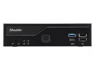 Shuttle PIB-DH610011 DH610V2 Slim PC Barebone, S-1700, Intel H610,DDR5, 1xHDMI 2.0, 2 x DP