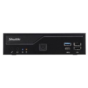 Shuttle PIB-DH610011 DH610V2 Slim PC Barebone, S-1700, Intel H610,DDR5, 1xHDMI 2.0, 2 x DP