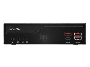 Barebones 66 Shuttle PIB-DB860001 DB860 Slim Barebone PC, S1851, 2x HDMI, 1x DP, 1x USB-C DP, , M.2, 2x LAN, 24/7