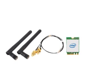 Shuttle POZ-WLNM12 WLN-M12 - Intel WLAN-AX210/Bluetooth Combo Kit for Slim PC, M.2, Wi-Fi 6E, 2400MB