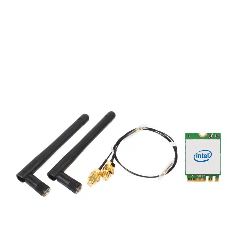 Shuttle POZ-WLNM12 WLN-M12 - Intel WLAN-AX210/Bluetooth Combo Kit for Slim PC, M.2, Wi-Fi 6E, 2400MB 1 Shuttle POZ-WLNM12 WLN-M12 - Intel WLAN-AX210/Bluetooth Combo Kit for Slim PC, M.2, Wi-Fi 6E, 2400MB