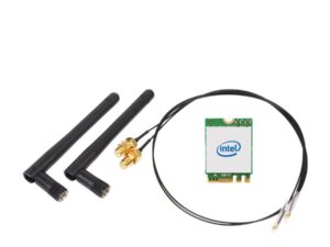 Shuttle POZ-WLNM22 WLN-M22 - Intel WLAN-AX210/Bluetooth Combo Kit for Cube, M.2, Wi-Fi 6E , 2400 Mbs