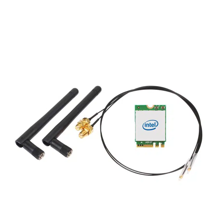 Shuttle POZ-WLNM22 WLN-M22 - Intel WLAN-AX210/Bluetooth Combo Kit for Cube, M.2, Wi-Fi 6E , 2400 Mbs 1 Shuttle POZ-WLNM22 WLN-M22 - Intel WLAN-AX210/Bluetooth Combo Kit for Cube, M.2, Wi-Fi 6E , 2400 Mbs