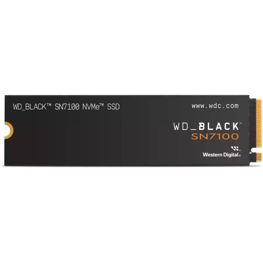 Western Digital WDS100T4X0E-00CJA0 WD BLACK SN7100 SSD, 1 TB, M.2 2280, NVMe PCIe Gen4, 7250 MB/s 4 Western Digital WDS100T4X0E-00CJA0 WD BLACK SN7100 SSD, 1 TB, M.2 2280, NVMe PCIe Gen4, 7250 MB/s - Afbeelding 4