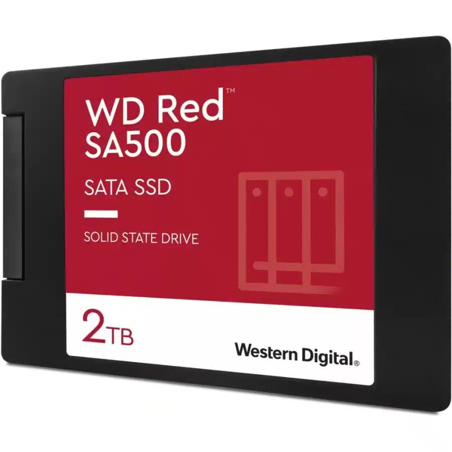 Western Digital WDS200T2R0A-68CKB0 WD Red SA500 SSD, 2 TB, 2.5", Serial-ATA3 2 Western Digital WDS200T2R0A-68CKB0 WD Red SA500 SSD, 2 TB, 2.5", Serial-ATA3 - Afbeelding 2