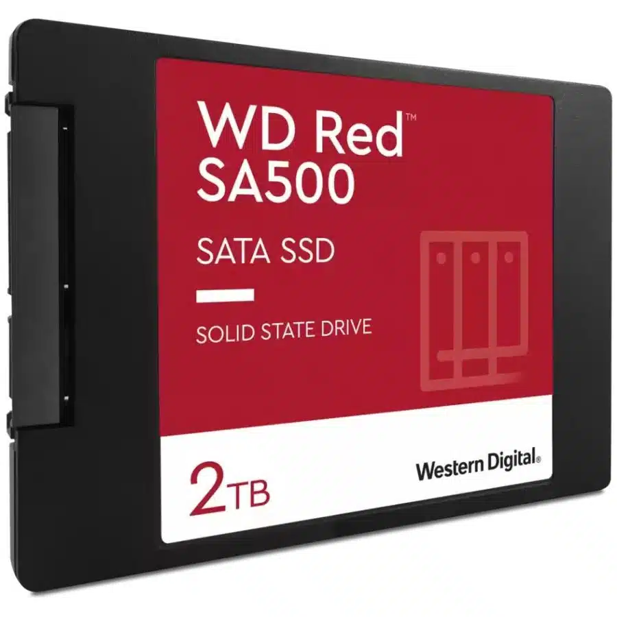 Western Digital WDS200T2R0A-68CKB0 WD Red SA500 SSD, 2 TB, 2.5", Serial-ATA3 3 Western Digital WDS200T2R0A-68CKB0 WD Red SA500 SSD, 2 TB, 2.5", Serial-ATA3 - Afbeelding 3
