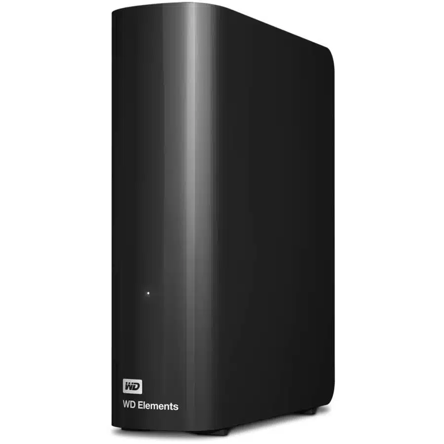 WESTERN DIGITAL WDBWLG0260HBK-EESN WD Elements Desktop Portable HDD, 26 TB, USB 3.2 Gen1 1 WESTERN DIGITAL WDBWLG0260HBK-EESN WD Elements Desktop Portable HDD, 26 TB, USB 3.2 Gen1