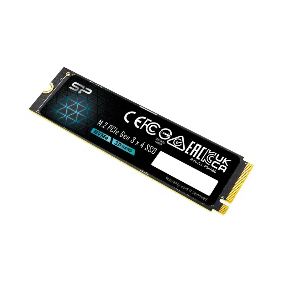 Silicon Power SP128GBP34A60M28 Ace-A60 SSD, 128GB, PCIe Ge3x4, NVMe 1.3, SLC + HMB, 1800/ 600 MB/s 2 Silicon Power SP128GBP34A60M28 Ace-A60 SSD, 128GB, PCIe Ge3x4, NVMe 1.3, SLC + HMB, 1800/ 600 MB/s - Afbeelding 2