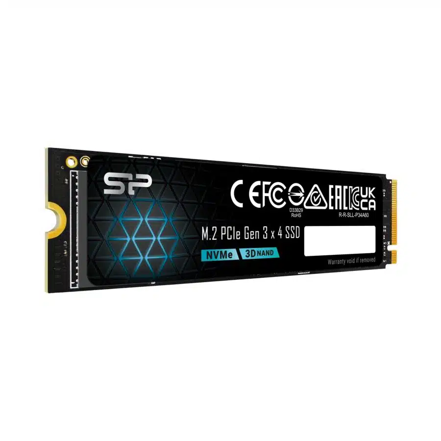Silicon Power SP128GBP34A60M28 Ace-A60 SSD, 128GB, PCIe Ge3x4, NVMe 1.3, SLC + HMB, 1800/ 600 MB/s 3 Silicon Power SP128GBP34A60M28 Ace-A60 SSD, 128GB, PCIe Ge3x4, NVMe 1.3, SLC + HMB, 1800/ 600 MB/s - Afbeelding 3