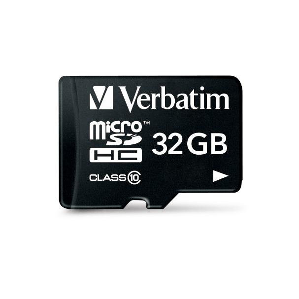 Verbatim 44083 Micro SDHC Premium, 32 GB, MicroSDHC, Class 10, 10 MB/s, 10 MB/s, Black 2 Verbatim 44083 Micro SDHC Premium, 32 GB, MicroSDHC, Class 10, 10 MB/s, 10 MB/s, Black - Afbeelding 2