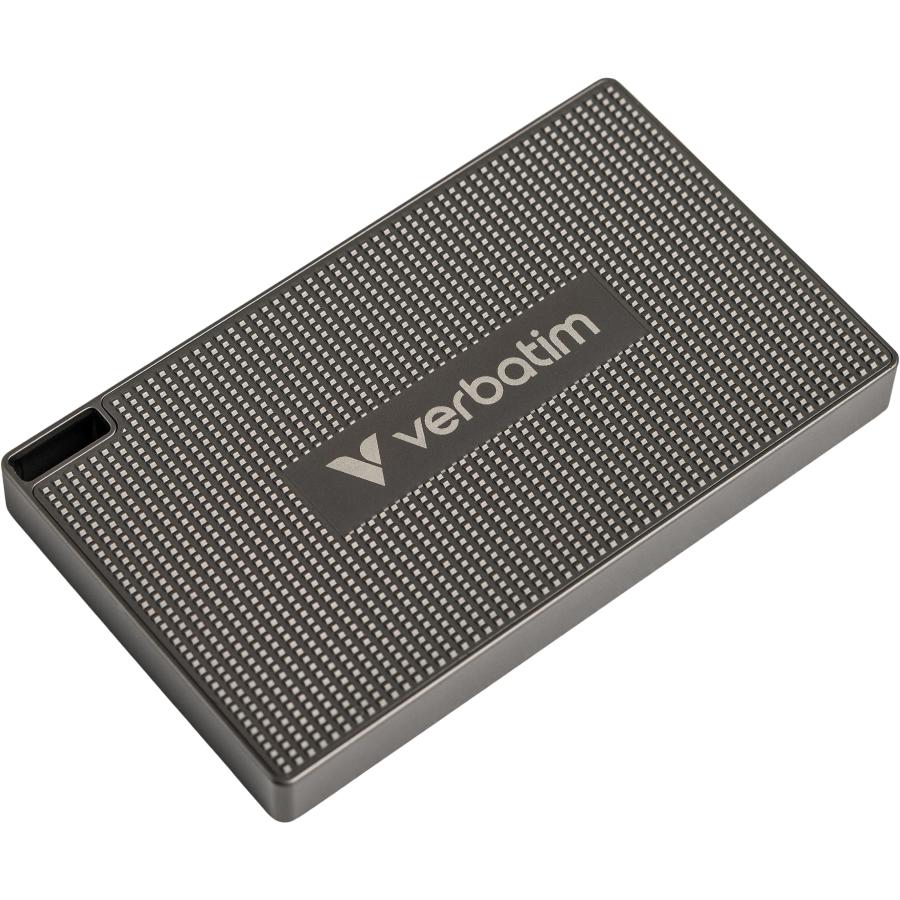 Verbatim 32031 Metal Mini SSD, 1 TB, USB Type-C, USB 3.2 Gen 2x2, 2000 MB/s, 10 Gbit/s 5 Verbatim 32031 Metal Mini SSD, 1 TB, USB Type-C, USB 3.2 Gen 2x2, 2000 MB/s, 10 Gbit/s - Afbeelding 5