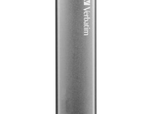 Verbatim 47443 Vx500 External SSD, 480 GB, USB Type-C, 3.2 Gen 2, 500 MB/s, Silver