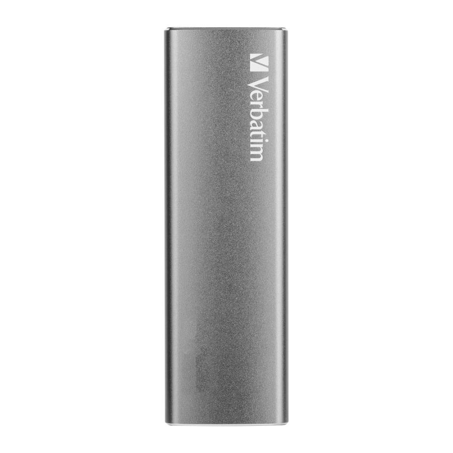 Verbatim 47443 Vx500 External SSD, 480 GB, USB Type-C, 3.2 Gen 2, 500 MB/s, Silver 1 Verbatim 47443 Vx500 External SSD, 480 GB, USB Type-C, 3.2 Gen 2, 500 MB/s, Silver