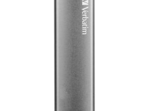 Verbatim 47441 Vx500 External SSD, 120 GB, USB Type-C, 3.2 Gen 2, 500 MB/s, Silver