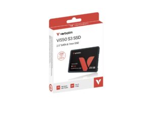 Verbatim 49351 Vi550 S3 SSD, 256 GB, 2.5", SATA3, 520 MB/s, 6 Gbit/s