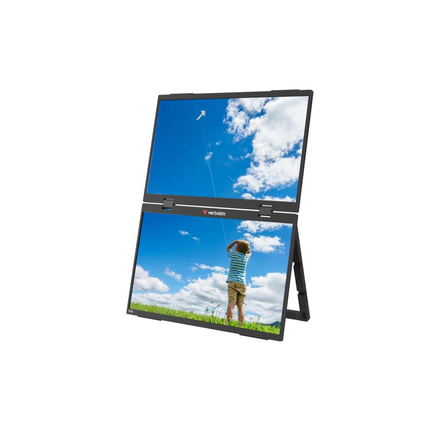 Verbatim 32403 Portable 15.6" FHD Dual Monitor Essentials, 1920 x 1080p, LCD LED, IPS, 1000:1 1 Verbatim 32403 Portable 15.6" FHD Dual Monitor Essentials, 1920 x 1080p, LCD LED, IPS, 1000:1