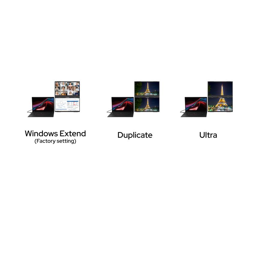Verbatim 32403 Portable 15.6" FHD Dual Monitor Essentials, 1920 x 1080p, LCD LED, IPS, 1000:1 2 Verbatim 32403 Portable 15.6" FHD Dual Monitor Essentials, 1920 x 1080p, LCD LED, IPS, 1000:1 - Afbeelding 2