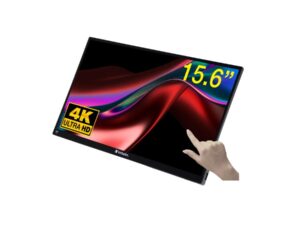 Verbatim 32238 Portable Touchscreen Monitor Ultra HD 4K, 3840 x 2160p, IPS, LED, 350 cd/m², 1000:1