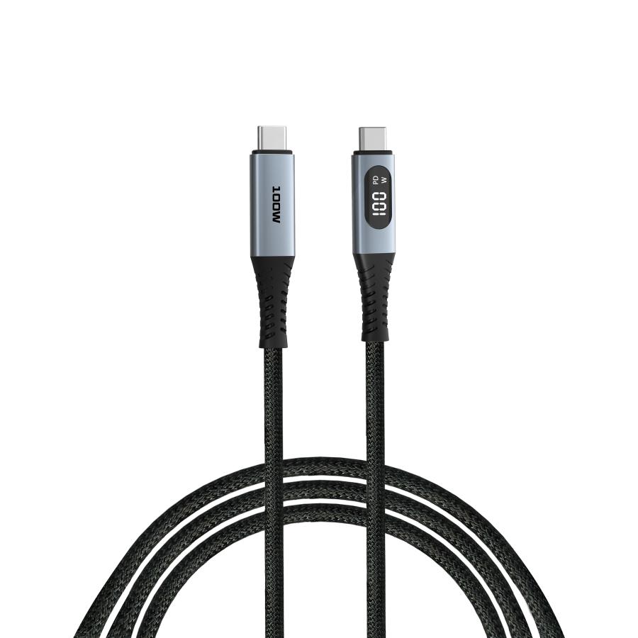 Verbatim 31848 Sync & Charge USB C to USB C 100W Display, USB C, USB 2.0, 0.48 Gbit/s, 1.2 m, Black 3 Verbatim 31848 Sync & Charge USB C to USB C 100W Display, USB C, USB 2.0, 0.48 Gbit/s, 1.2 m, Black - Afbeelding 3