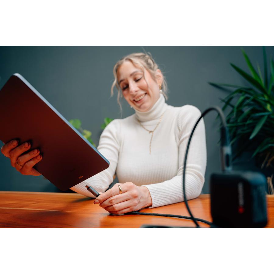 Verbatim 31848 Sync & Charge USB C to USB C 100W Display, USB C, USB 2.0, 0.48 Gbit/s, 1.2 m, Black 4 Verbatim 31848 Sync & Charge USB C to USB C 100W Display, USB C, USB 2.0, 0.48 Gbit/s, 1.2 m, Black - Afbeelding 4