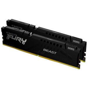 Kingston KF560C36BBE2K2-32 FURY Beast DDR5 Kit, 32GB, DIMM, 6000 Mhz, CL36, Black EXPO