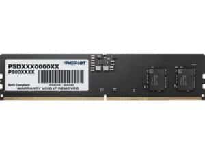 Patriot PSD58G560081 Signature-Line DIMM, 8 GB, DDR5, 5600 Mhz, Black