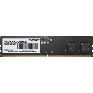 Patriot PSD58G560081 Signature-Line DIMM, 8 GB, DDR5, 5600 Mhz, Black