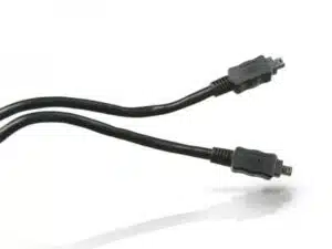 Conceptronic CC44FW18 FireWire 400 Cable, 4-p 1.8m, Black, M/M, 400 Mbit/s, IEEE 1394/1394a