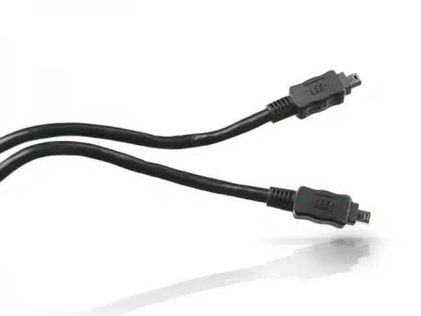 Conceptronic CC44FW18 FireWire 400 Cable, 4-p 1.8m, Black, M/M, 400 Mbit/s, IEEE 1394/1394a 1 Conceptronic CC44FW18 FireWire 400 Cable, 4-p 1.8m, Black, M/M, 400 Mbit/s, IEEE 1394/1394a