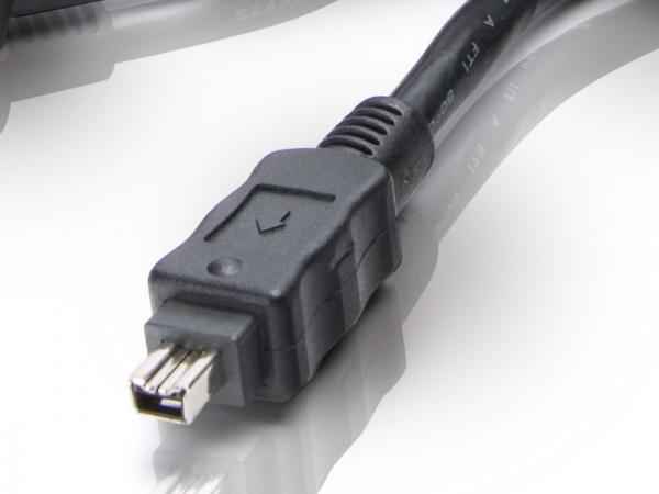 Conceptronic CC44FW18 FireWire 400 Cable, 4-p 1.8m, Black, M/M, 400 Mbit/s, IEEE 1394/1394a 3 Conceptronic CC44FW18 FireWire 400 Cable, 4-p 1.8m, Black, M/M, 400 Mbit/s, IEEE 1394/1394a - Afbeelding 3