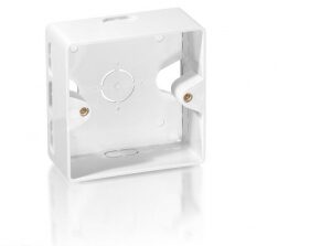 Equip 125560 Universal Surface Mounting Back Box, 80 mm, 80 mm, 35 mm, 56 g, 95 mm, 85 mm